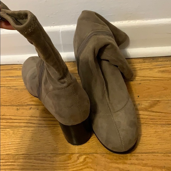 Design lab suede boots - Picture 3 of 5